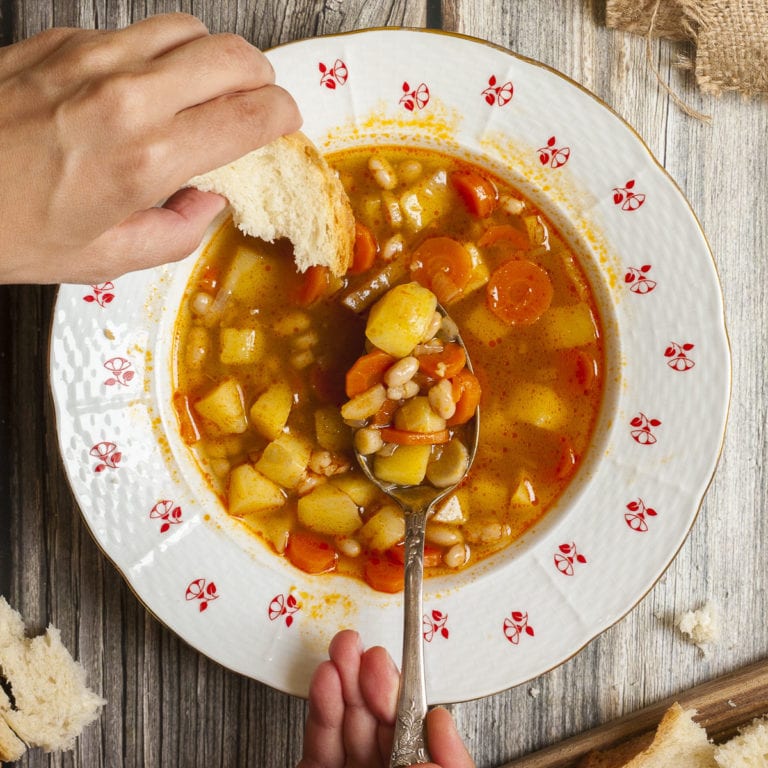 Vegetarian Goulash (Authentic Hungarian Bean Goulash)