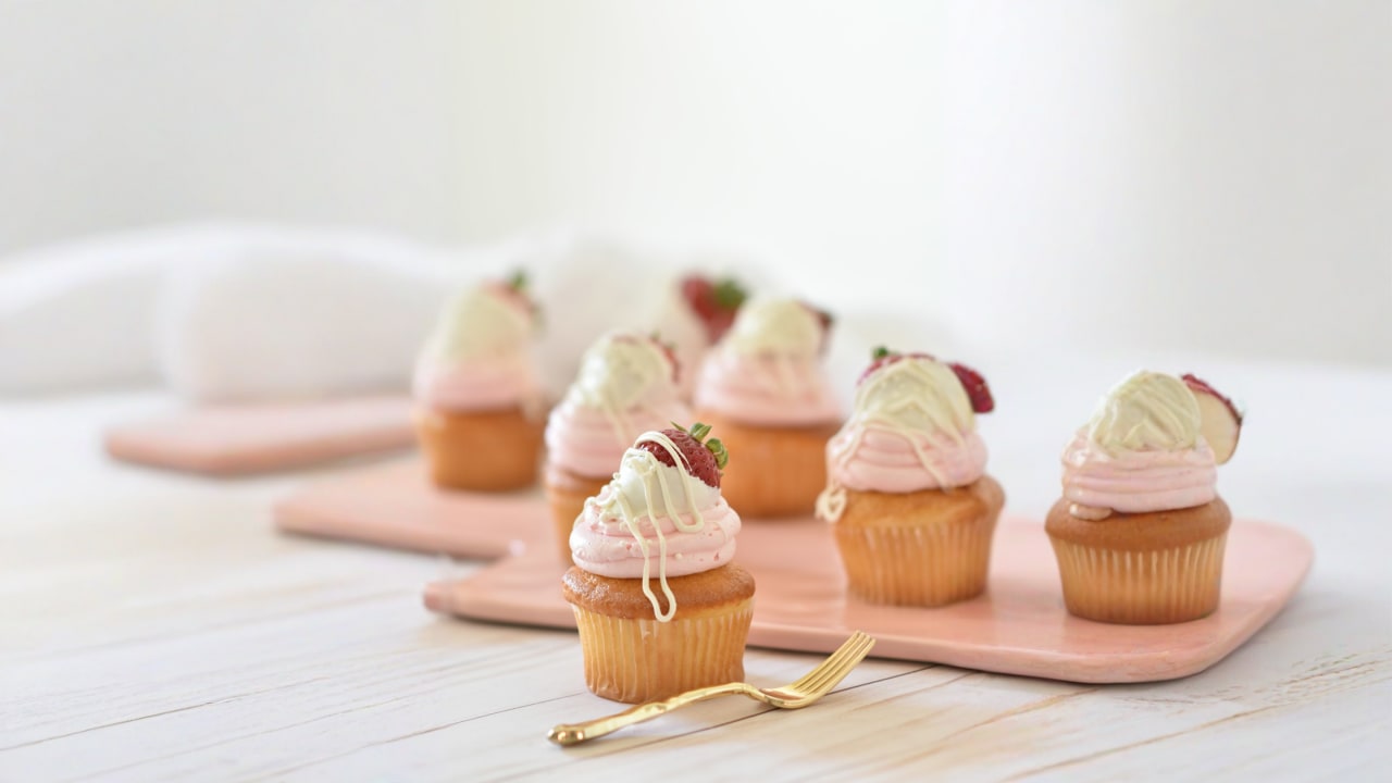 baked cupcake