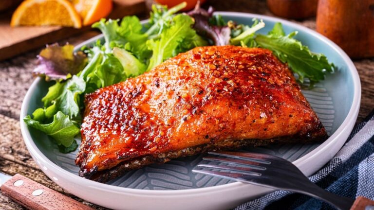 My Wife Forced My Mom to Eat Salmon on a Pool Float to Punish Her for Hating BBQ Sauce.