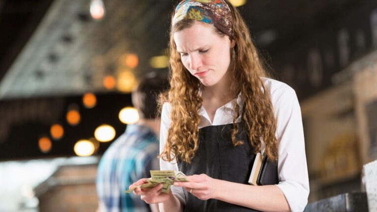 My Husband Tipped $50 After My Dinner Was Ruined. Now We’re Fighting Over Our Shared Money.